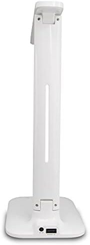 iLive LED Desk Lamp with Wireless Charging, USB Port, Foldable, White (IAQL300W) in Saudi Arabia