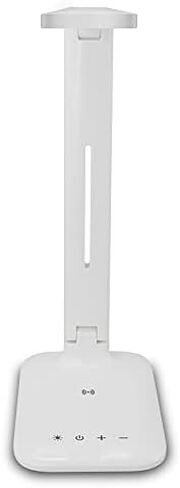 iLive LED Desk Lamp with Wireless Charging, USB Port, Foldable, White (IAQL300W) in Saudi Arabia