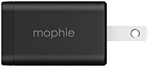Mophie Travel Kit - Portable, Wireless Charging for Samsung, Apple iPhone 8/iPhone X and Other Qi-Enabled Smartphones - Black (409901792) in Saudi Arabia