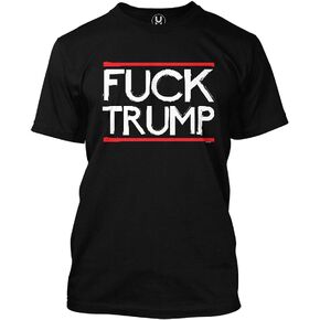 تي شيرت Haase Unlimited Fuck Trump - تي شيرت رجالي مناهض للحزب الجمهوري المحافظ in Kuwait