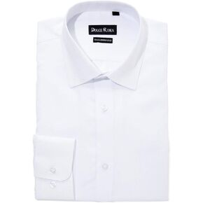 Dolce Roma - Men's Button Down Dress Shirt - Modern Fit - Solid Colors in Saudi Arabia