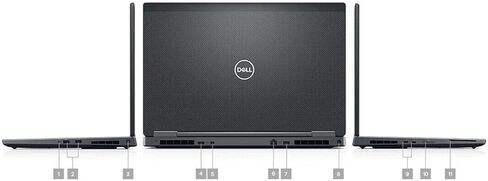 Dell Precision M7730 Laptop, 17.3inch FHD (1920x1080), Intel Xeon E-2176M, 64GB (4x16GB) RAM, 1TB SSD, NVIDIA Quadro P3200, Windows 10 Pro (Renewed) in Saudi Arabia