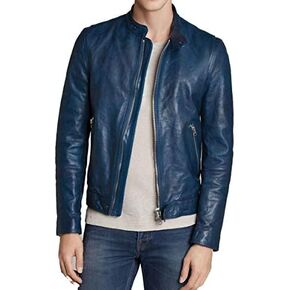 Brand Me Men's Genuine Leather Pure Lambskin Biker Jacket BM011 in Saudi Arabia