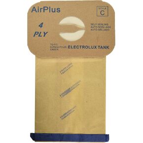 EnviroCare Replacement 4 Ply Filtration Vacuum Cleaner Dust Bags for Electrolux Canisters - Style C 48 bags in Kuwait