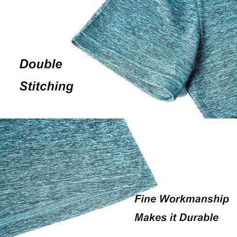 قمصان جولف رجالي بدون ياقة من Derminpro مقاس نحيف، قمصان رياضية رياضية سريعة الجفاف in Kuwait