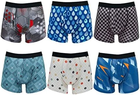 Warriors & Scholar Men’s Trunk Underwear – Moisture-wicking Trunk Boxer Briefs in Saudi Arabia