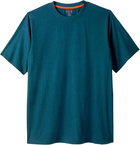 Boulder Creek by Kingsize Men's Big & Tall Heavyweight Jersey Crewneck T-Shirt in Kuwait