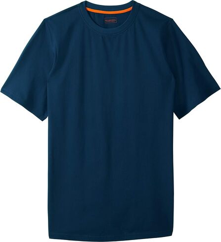 Boulder Creek by Kingsize Men's Big & Tall Heavyweight Jersey Crewneck T-Shirt in Kuwait