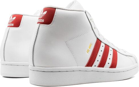 حذاء adidas رجالي Pro موديل FV4794 - مقاس 6 أبيض/أحمر قرمزي in Saudi Arabia
