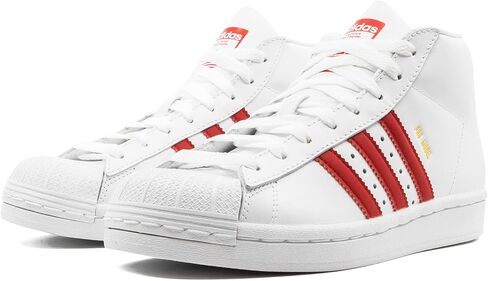 حذاء adidas رجالي Pro موديل FV4794 - مقاس 6 أبيض/أحمر قرمزي in Saudi Arabia