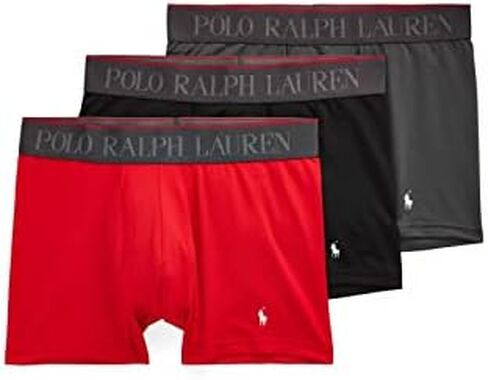 POLO RALPH LAUREN Men's 4D Flex Performance Air Boxer Briefs Regular and Long Leg 3-Pack in Saudi Arabia