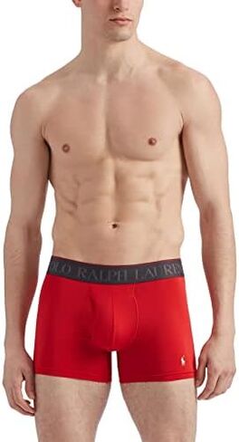 POLO RALPH LAUREN Men's 4D Flex Performance Air Boxer Briefs Regular and Long Leg 3-Pack in Saudi Arabia