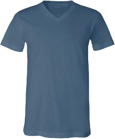 Joe's USA Men's Short Sleeve V-Neck Jersey T-Shirts in 37 Colors in Saudi Arabia