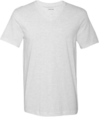 Joe's USA Men's Short Sleeve V-Neck Jersey T-Shirts in 37 Colors in Saudi Arabia