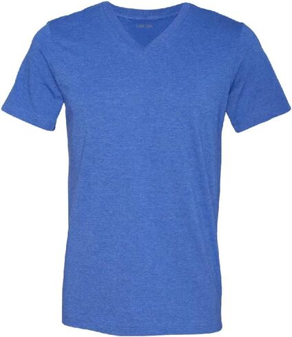 Joe's USA Men's Short Sleeve V-Neck Jersey T-Shirts in 37 Colors in Saudi Arabia
