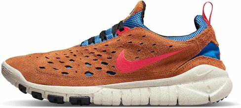 حذاء الجري Nike Free Run Trail CW5814-201 Dark Russet-Habanero Red للرجال - 8.5 US in Kuwait