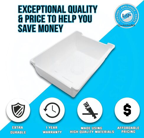 UPGRADED Lifetime Appliance DA61-05300A Ice Cube Container Bucket Tray Compatible with Samsung Refrigerator in Saudi Arabia