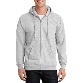 JustBlanks Mens Long Sleeve Hooded Sweatshirt Heavyweight Full-Zip Fleece Hoodie Sweatshirt for Men in Kuwait