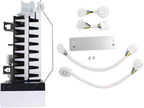 4317943 Refrigerator Ice Maker Replacement for Roper RS22AQXMQ01 - Compatible with W10190952 Icemaker in Saudi Arabia