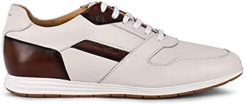 FRANCO CUADRA Men's Sneakers with Laces in Bovine Leather in Saudi Arabia