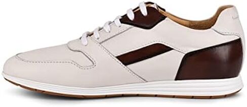 FRANCO CUADRA Men's Sneakers with Laces in Bovine Leather in Saudi Arabia