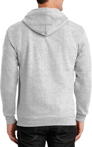 JustBlanks Mens Long Sleeve Hooded Sweatshirt Heavyweight Full-Zip Fleece Hoodie Sweatshirt for Men in Kuwait