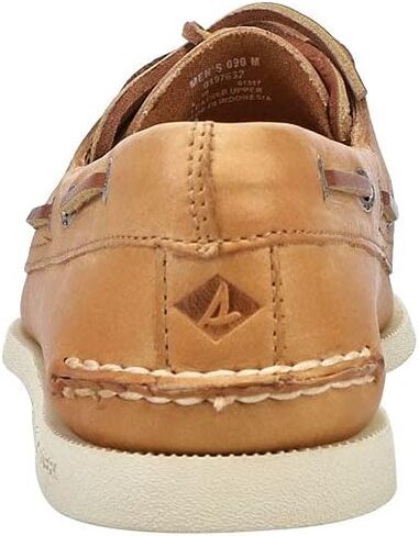 Sperry Top-Sider Men's Authentic Original 2-Eye Leather Boat Shoe Oatmeal in Saudi Arabia