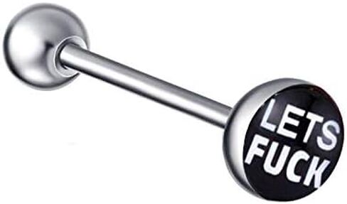 2PC Stainless Steel Internally Threaded Tongue Nipple Shield Barbell Ring Bar Body Piercing Retainer 14G in Saudi Arabia
