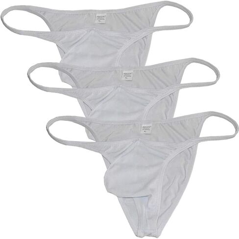 JAXFSTK Men's Cheeky Briefs Underwear Contest Posing Trunks Competition Suit Bikini Briefs in Kuwait