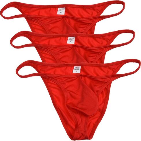 JAXFSTK Men's Cheeky Briefs Underwear Contest Posing Trunks Competition Suit Bikini Briefs in Kuwait