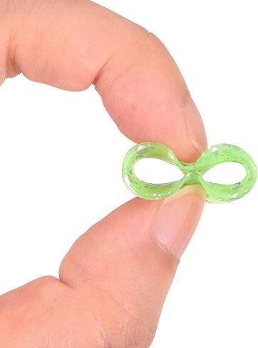 Stuppendux 1 زوج ملون لينة سيليكون مرنة الأذن الجلد الأنفاق المقابس المتوسع مقاييس ثقب الجسم جوفاء 2G-3/4 in Kuwait