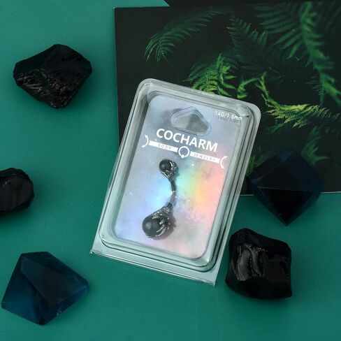 COCHARM Dragon Claw Holding Gemstone Belly Button Rings 14G Belly Rings for Women Navel Rings for Women Gifts in Saudi Arabia