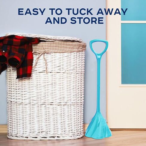washOTG Portable Washing Machine – Durable & Waterproof Clothes Washing Wand – Mobile Clothes Washer that’s Perfect for Washing Clothes while Camping, Hiking, Traveling – Green Mobile Hand Washer (Blue) in Saudi Arabia