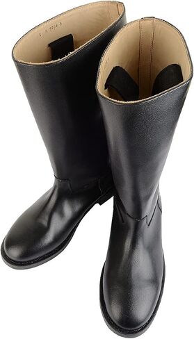 Post-War German Wachbataillon Military Jack Boots in Kuwait