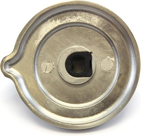 Red Hound Auto 1 Range Top Surface Burner Metal Knob Replacement Compatible with General Electric Hotpoint WB03T10266 in Saudi Arabia