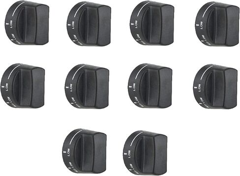 PB010206 VGSC, VGRC, VGRT Top Burner Knob Replacement for AP5315463, 952591, 8858, VIKPB010206 (10) in Saudi Arabia