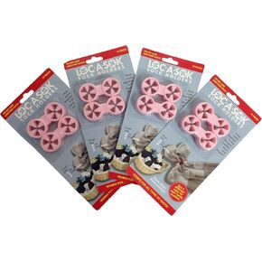 Loc A Sok Sock Locks (Pack of 40 - Purple, Pink, Blue and Red)