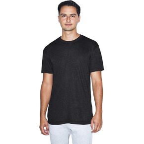 American Apparel Tri-Blend Crewneck Track Short Sleeve T-Shirt-USA Collection in Kuwait