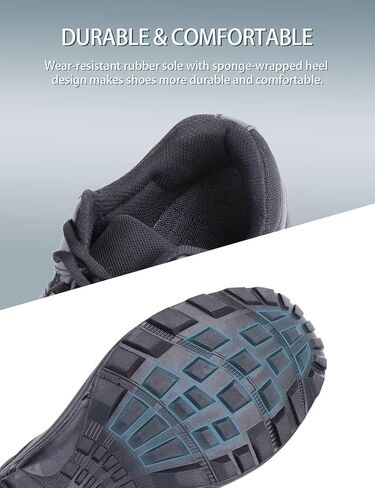 حذاء CIOR الرجالي M5 Cross Trainer أسود الإعصار قابل للتنفس وغير قابل للانزلاق ومقاوم للاهتراء، حذاء تنس كاجوال مريح للجري والمشي in Kuwait