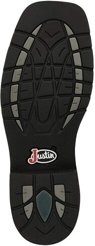 Justin Men's Driller Western Work Boot Soft Toe Tan 11.5 EE in Kuwait