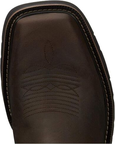 Justin Men's Driller Western Work Boot Soft Toe Tan 11.5 EE in Kuwait