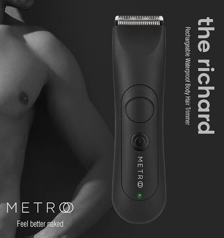 Metro Electric Beard Trimmer for Men | USB Rechargeable Body Hair Shaver | Waterproof Electric Razor in Saudi Arabia