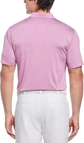 PGA TOUR Men's Feeder Stripe Short Sleeve Golf Polo Shirt in Kuwait
