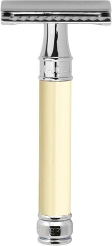 Edwin Jagger DE87 Imitation Ivory DE Safety Razor (Closed Comb) in Saudi Arabia