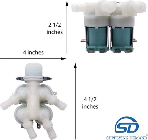 سابلاينج ديماند صمام مدخل المياه الباردة لغسالة الملابس DC62-00214M 2979589، نموذج محدد غير عالمي in Saudi Arabia