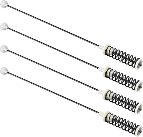 قضيب تعليق DC97-16350C لغسالات سامسونج - 25.6 بوصة | 4 عبوات - استبدال بالضبط DC97-16350E DC97-05280H/K/X، DC97-16350J/K/S/T/U، DC97-05280W PS4276369، WA5451ANW WA45H7000AW.etc in Saudi Arabia