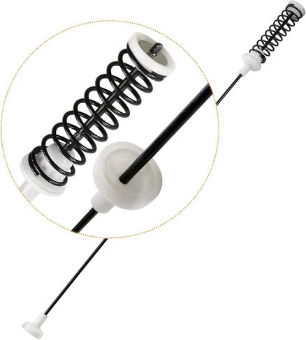 قضيب تعليق DC97-16350C لغسالات سامسونج - 25.6 بوصة | 4 عبوات - استبدال بالضبط DC97-16350E DC97-05280H/K/X، DC97-16350J/K/S/T/U، DC97-05280W PS4276369، WA5451ANW WA45H7000AW.etc in Saudi Arabia