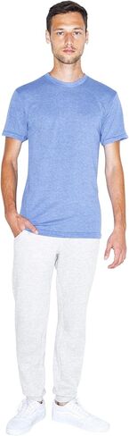 تي شيرت American Apparel للجنسين مصنوع من مزيج ثلاثي الأكمام in Kuwait