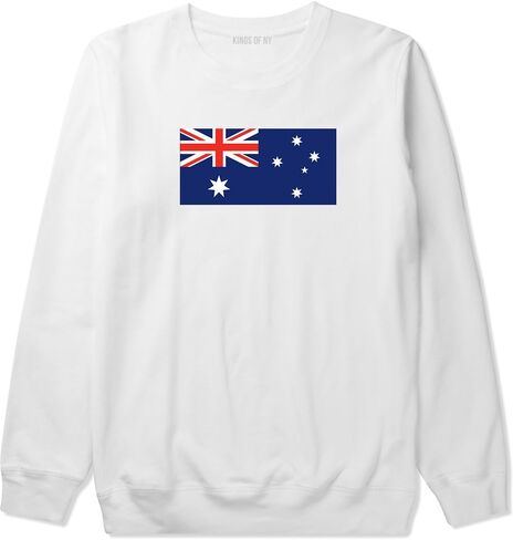 Australia Flag Country Crest Crewneck Sweatshirt in Kuwait
