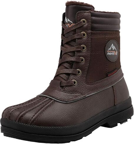 NORTIV 8 Men's Insulated Warm Winter Snow Boots in Saudi Arabia